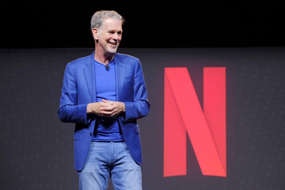 Netflix's CEO Reed Hastings (Adam Rose )