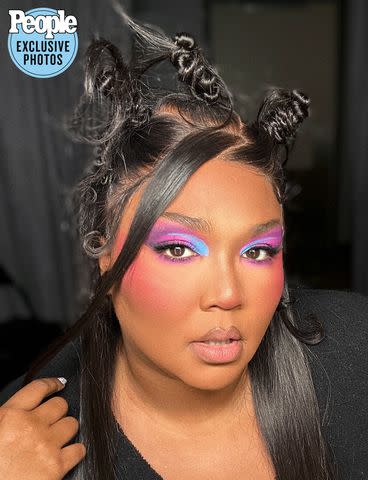 <p>Courtesy of Clinique and Alexx Mayo</p> Lizzo on tour