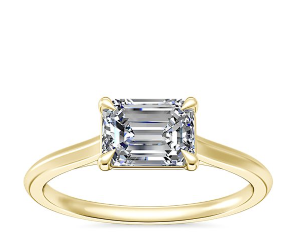 1. Horizontal Emerald Cut