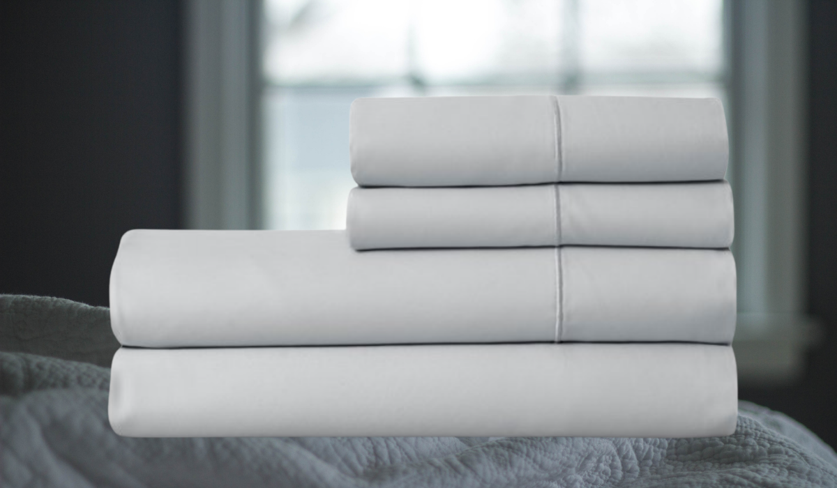 Sleep like an Egyptian. Well, on Egyptian cotton, anyway. (Photo: Walmart)