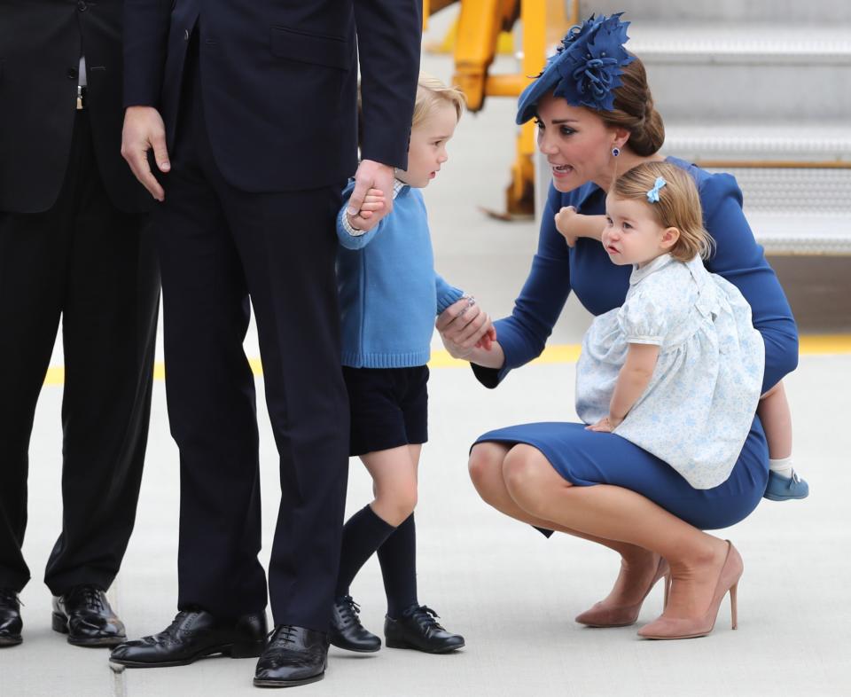 She defies the Queen in her parenting