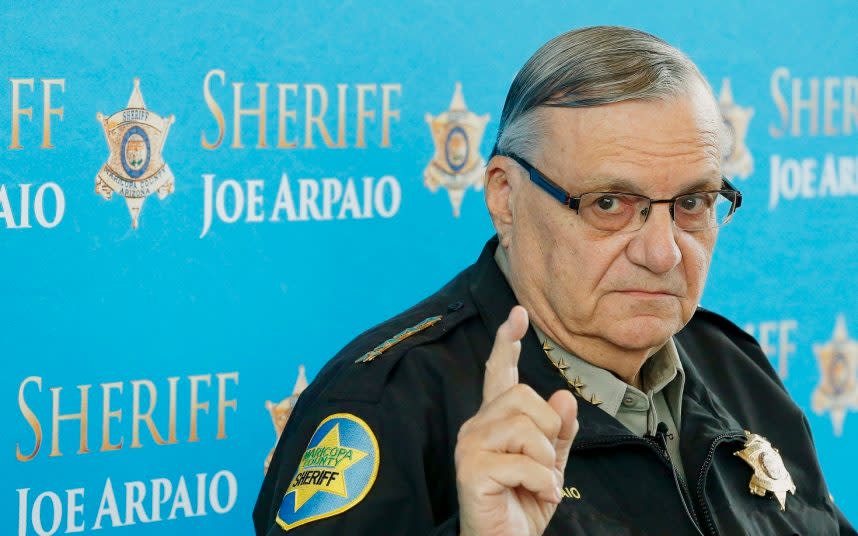 Joe Arpaio - Copyright 2016 The Associated Press. All rights reserved. This material may not be published, broadcast, rewritten or redistribu