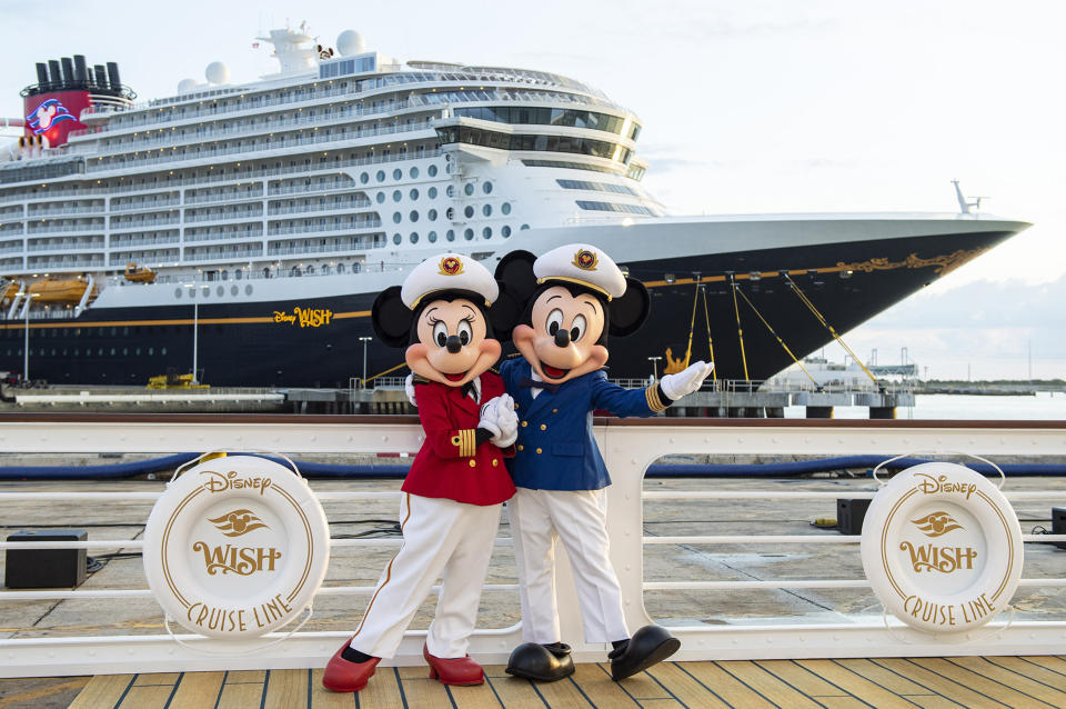 The Disney Wish, Disney Cruise Line's newest ship. (Photo: Disney Cruise Line)