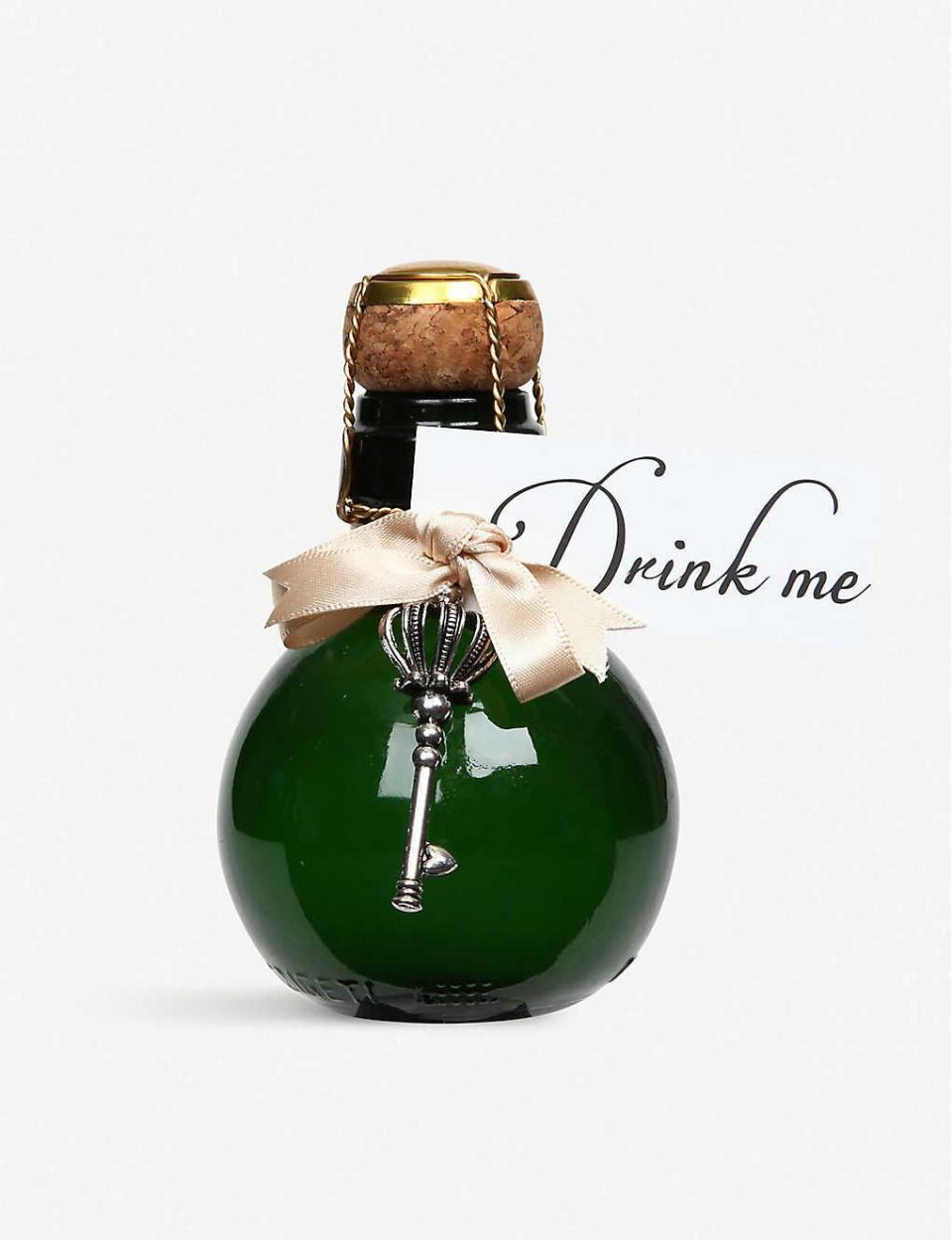 <p>Cute, right? Enjoy Grays and Feather Sparkling Wine in one of these adorable little bottles and get treated to a dinky heart, key or star charm. Oh, it also comes in gold! </p><p><a class="link " href="https://go.redirectingat.com?id=127X1599956&url=https%3A%2F%2Fwww.selfridges.com%2FGB%2Fen%2Fcat%2Fthe-bubble-the-bubble-sparkling-wine-125ml_414-3003119-BUBS005%2F%3FpreviewSize%3D125ml%26cm_mmc%3DPLA-_-Google-_-FOODHALL-_-THEBUBBLE%26POR%3DY%26gclid%3DCj0KCQiA5dPuBRCrARIsAJL7oejmBZdMopCY8GKoXONrA47mLJQ2VbLENX3rEP7XSwEAkOLTzxJyujoaAuSFEALw_wcB%26gclsrc%3Daw.ds&sref=https%3A%2F%2Fwww.delish.com%2Fuk%2Fcocktails-drinks%2Fg29855274%2Falcoholic-gift-guide%2F" rel="nofollow noopener" target="_blank" data-ylk="slk:BUY NOW;elm:context_link;itc:0;sec:content-canvas">BUY NOW</a> <strong>£12.99, Selfridges </strong></p>