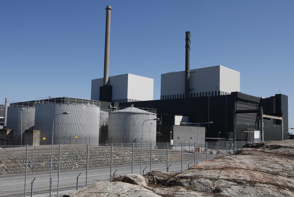 Das Kernkraftwerk im schwedischen Oskarshamn produziert nach wie vor Atomstrom. Bild: REUTERS/Scanpix/Mikael Fritzon/Files)