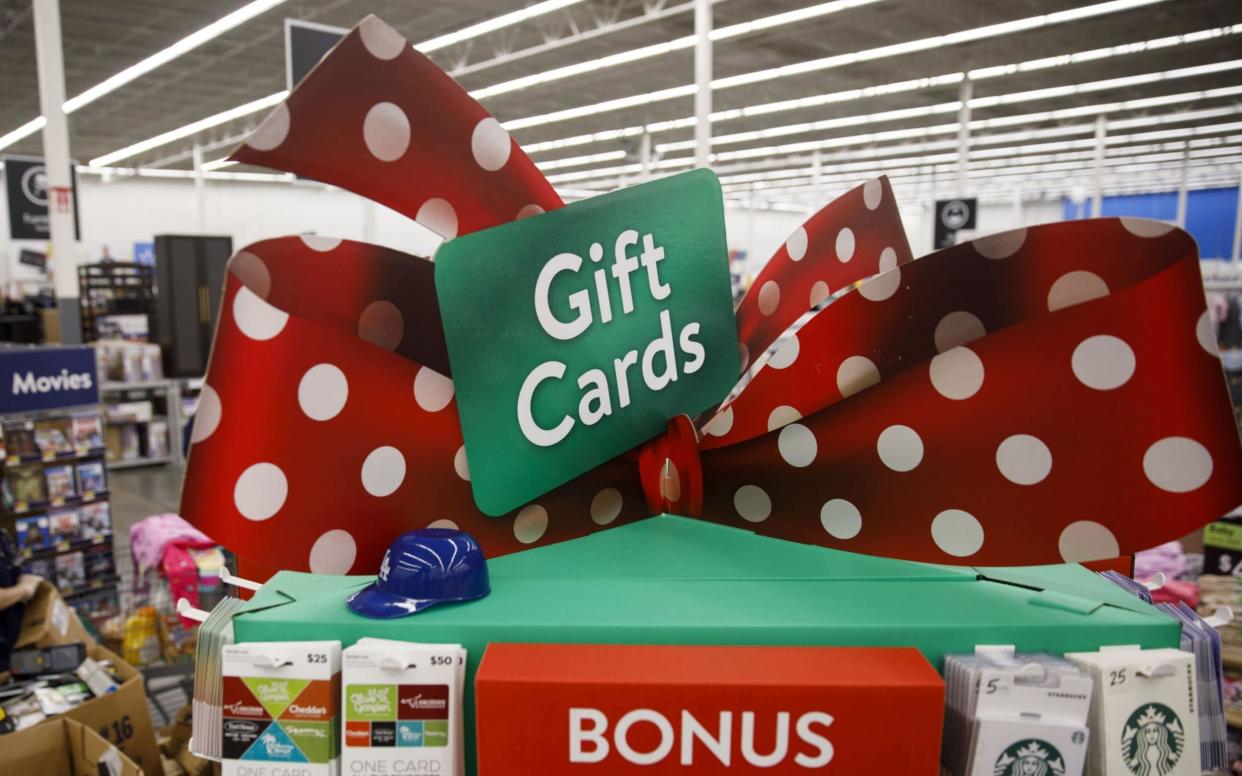 Consumers lose hundreds of millions of pounds a year because of gift cards running out, according to research - Bloomberg