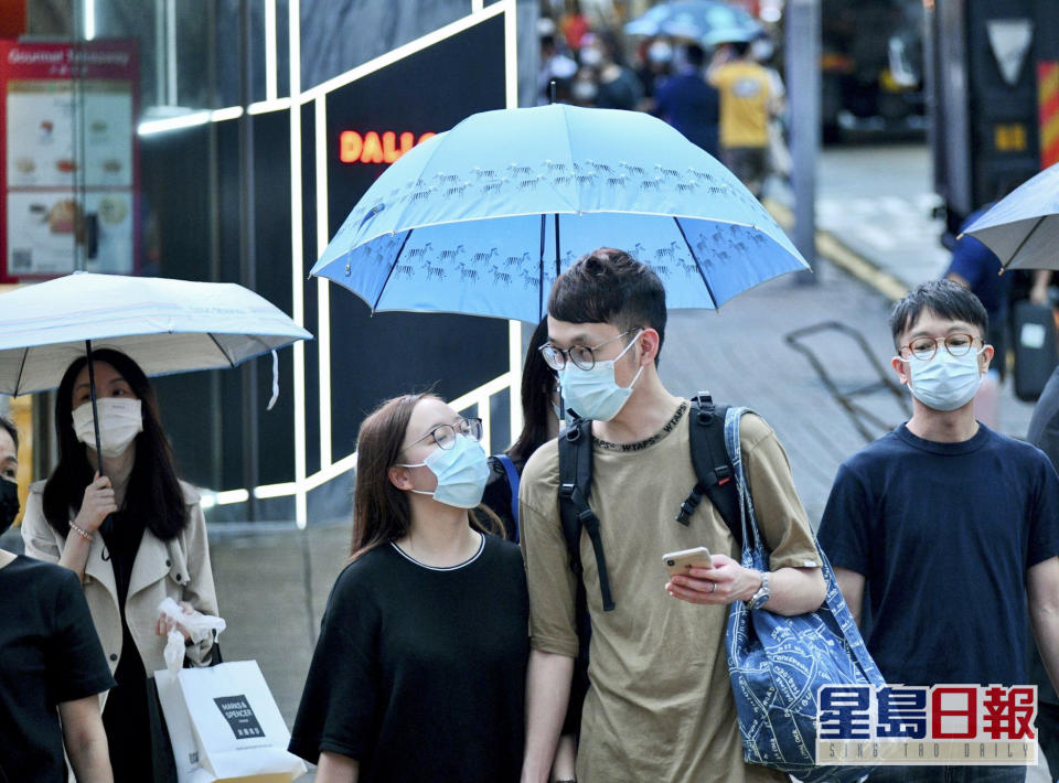 本周仍會有一兩陣雨。資料圖片