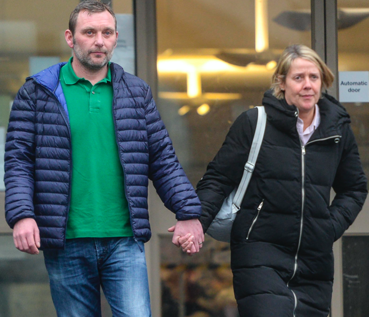 Colin and Angela Dawson have been ordered to stay away from the man involved in the death of their daughter (SWNS)