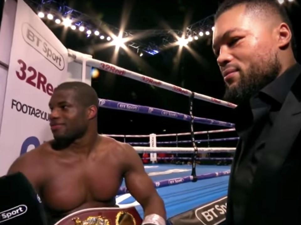 Daniel Dubois and Joe Joyce