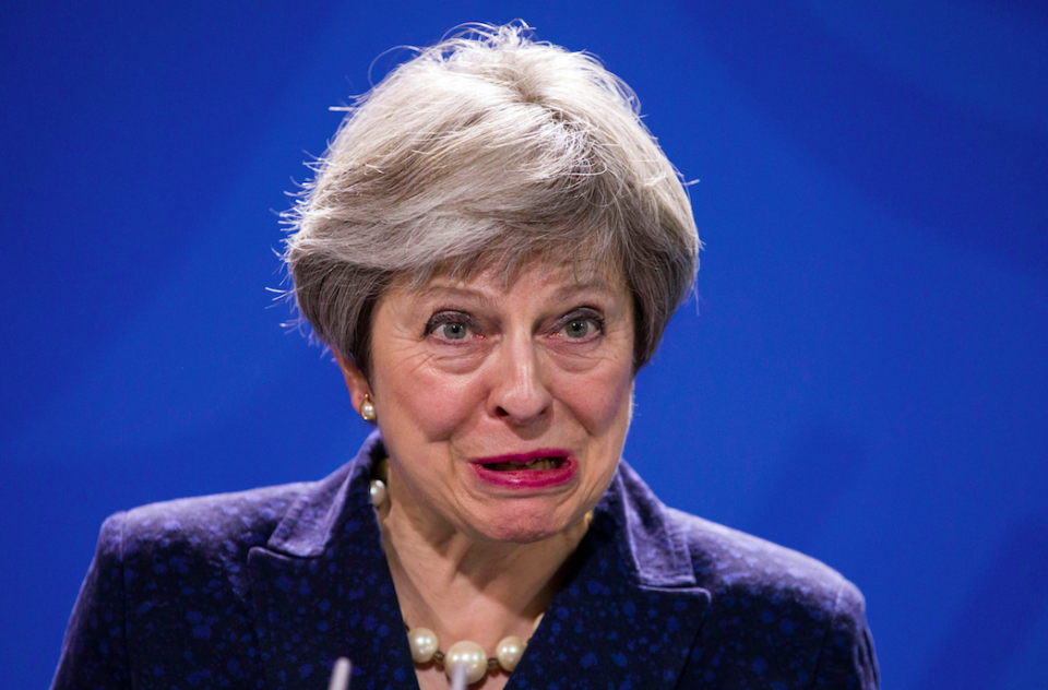 <em>Theresa May estimated the bill to be in the region of £39 billion (Rex)</em>