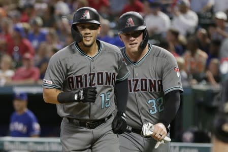 MLB: Arizona Diamondbacks at Texas Rangers