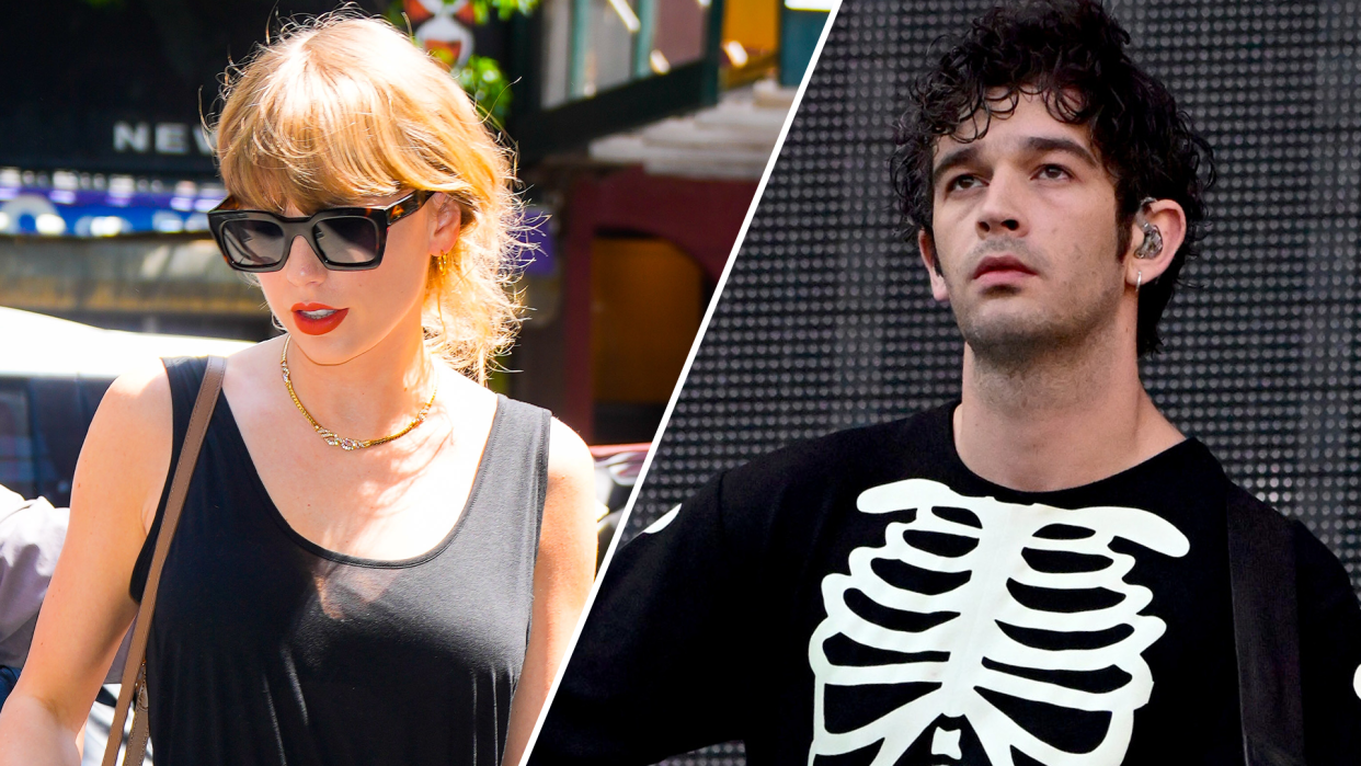 Taylor Swift and Matty Healy have split, according to reports. (Photo: Getty Images)