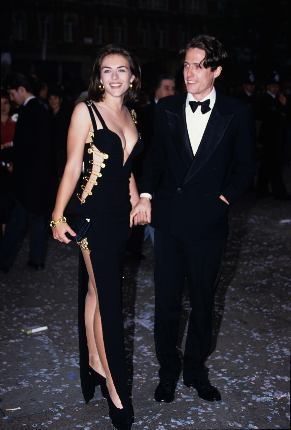 Elizabeth Hurley Versace Safety Pin Dress 1994