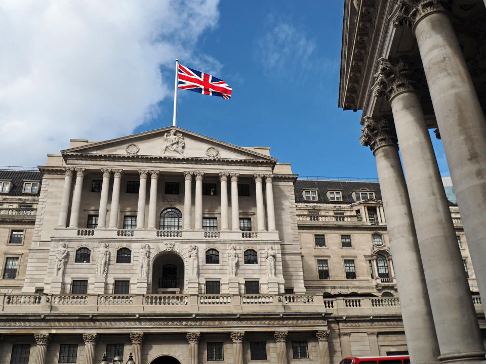 Last week, BOE launched official talks with the Prudential Regulation Authority over the operational practicalities negative interest rates, hitting the pound. Photo: Getty