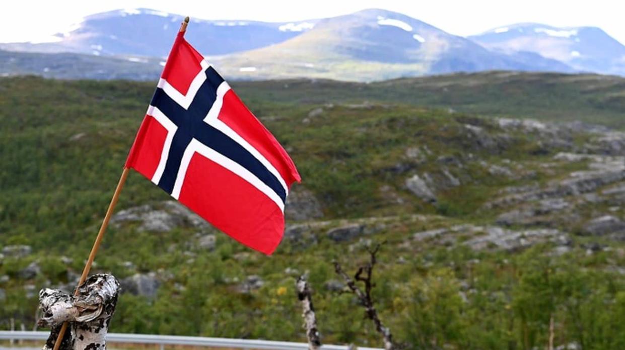 Norwegian flag. Stock photo: Getty Images