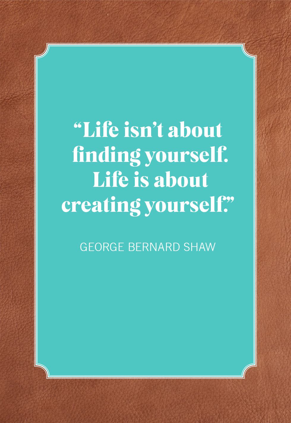 short inspirational quotes george bernard shaw