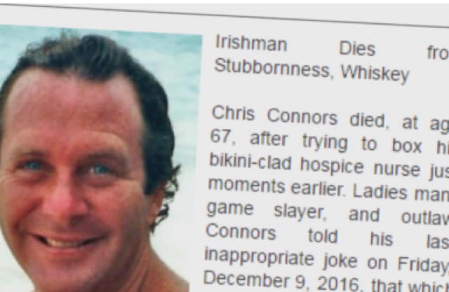 Daughter Writes Hilarious Obituary To Honor 'Game Slayer' And 'Outlaw' Dad