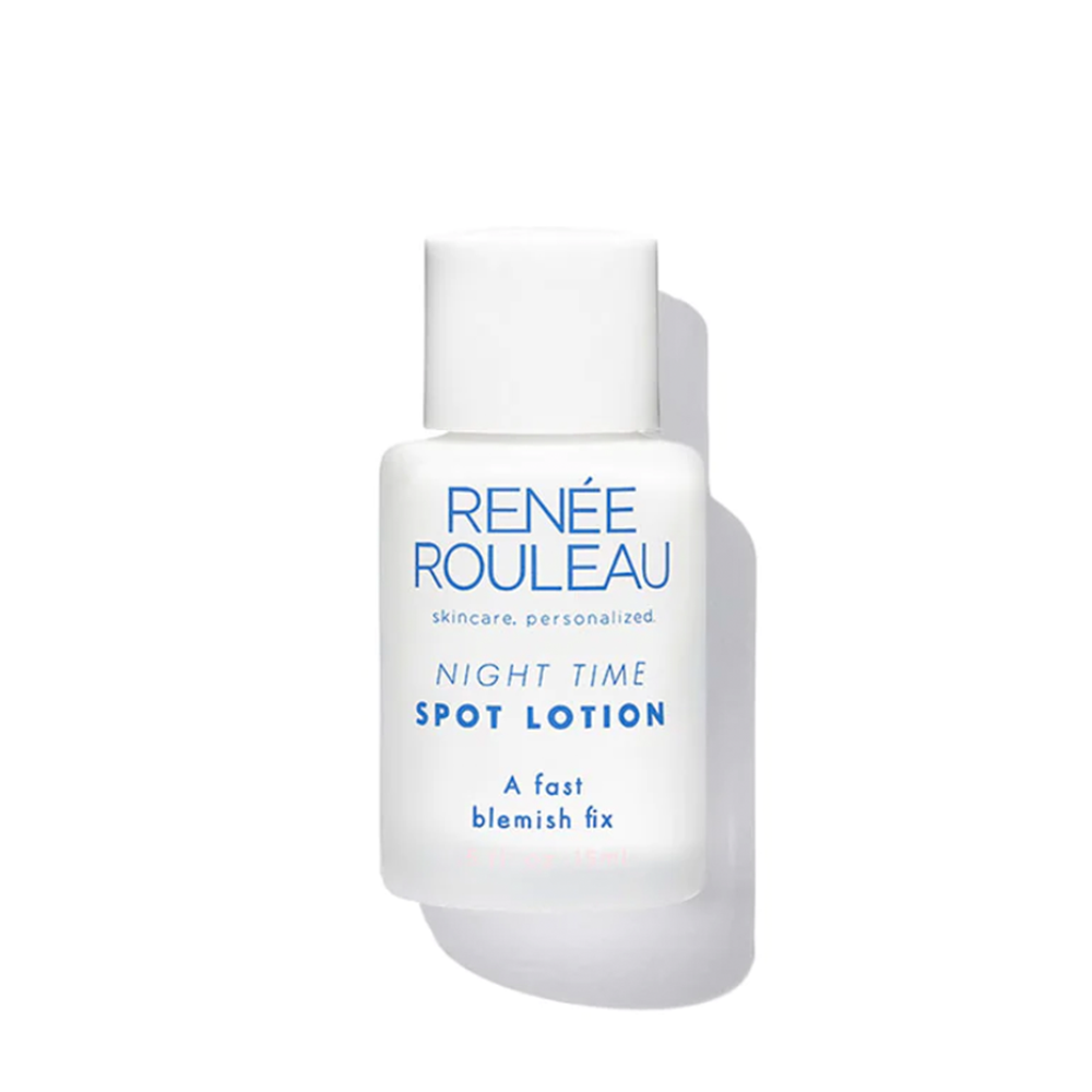 <p><a href="https://go.redirectingat.com?id=74968X1596630&url=https%3A%2F%2Fwww.reneerouleau.com%2Fproducts%2Fnight-time-spot-lotion&sref=https%3A%2F%2Fwww.harpersbazaar.com%2Fbeauty%2Fskin-care%2Fg43941404%2Fbest-acne-spot-treatments%2F" rel="nofollow noopener" target="_blank" data-ylk="slk:Shop Now;elm:context_link;itc:0;sec:content-canvas" class="link rapid-noclick-resp">Shop Now</a></p><p>Night Time Spot Lotion</p><p>reneerouleau.com</p><p>$36.50</p><span class="copyright">Renée Rouleau</span>