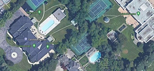 Home in Bridle Path, Ontario - Screenshot: Google Maps