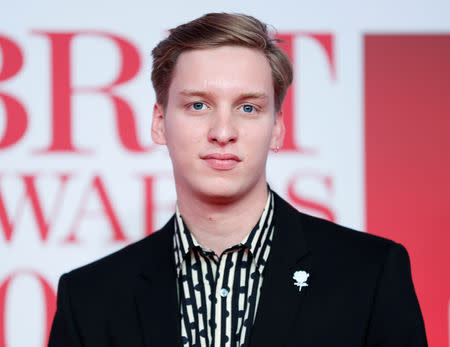 FILE PHOTO - George Ezra arrives at the Brit Awards at the O2 Arena in London, Britain, February 21, 2018. REUTERS/Eddie Keogh