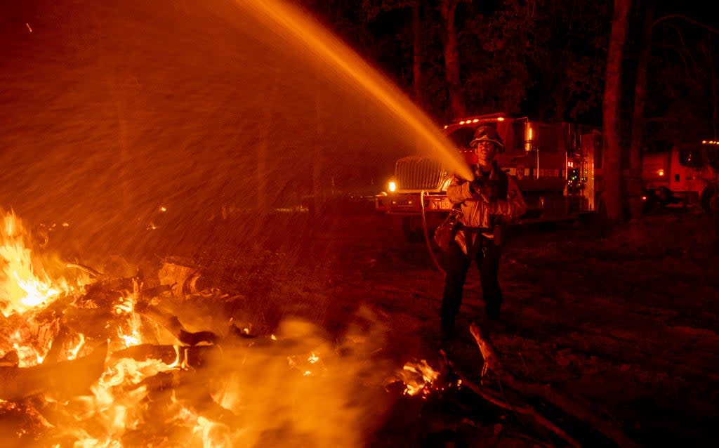 Western Wildfires (Copyright 2021 The Associated Press. All rights reserved.)