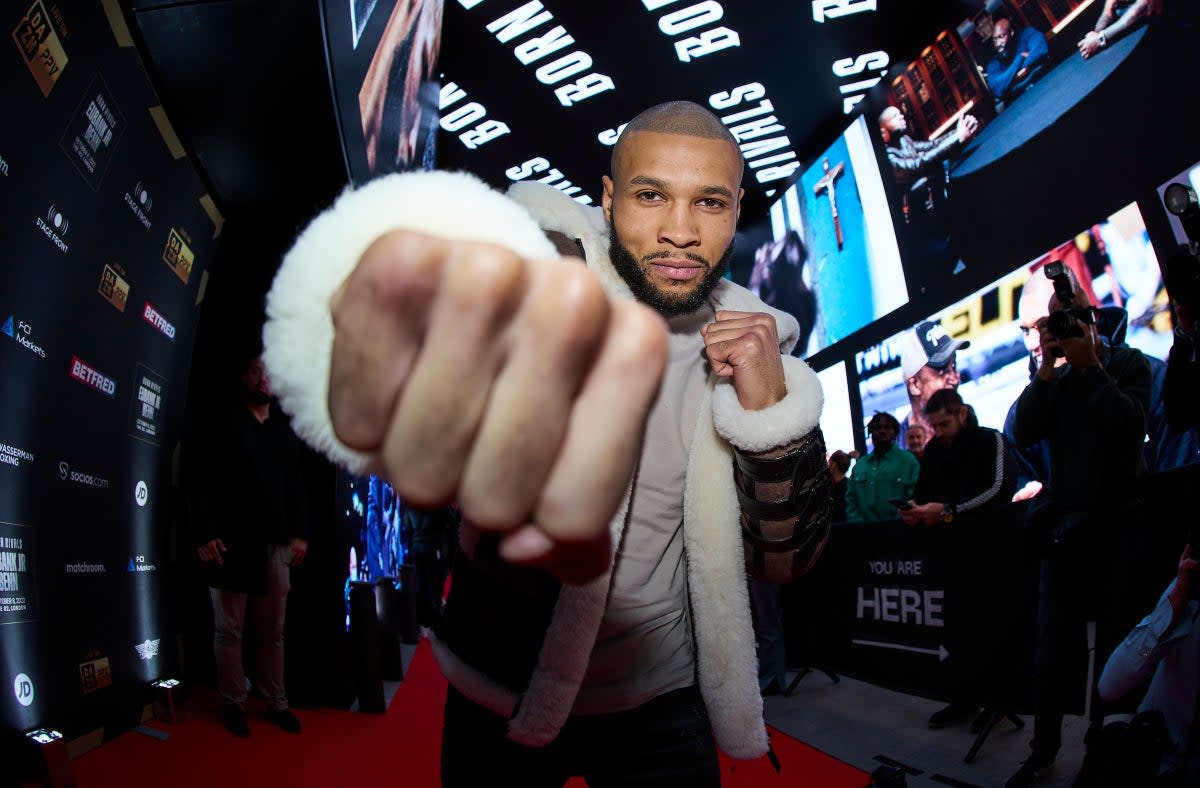 High stakes: Chris Eubank Jr faces Conor Benn in a huge clash in London on Saturday  (Mark Robinson/Matchroom Boxing)