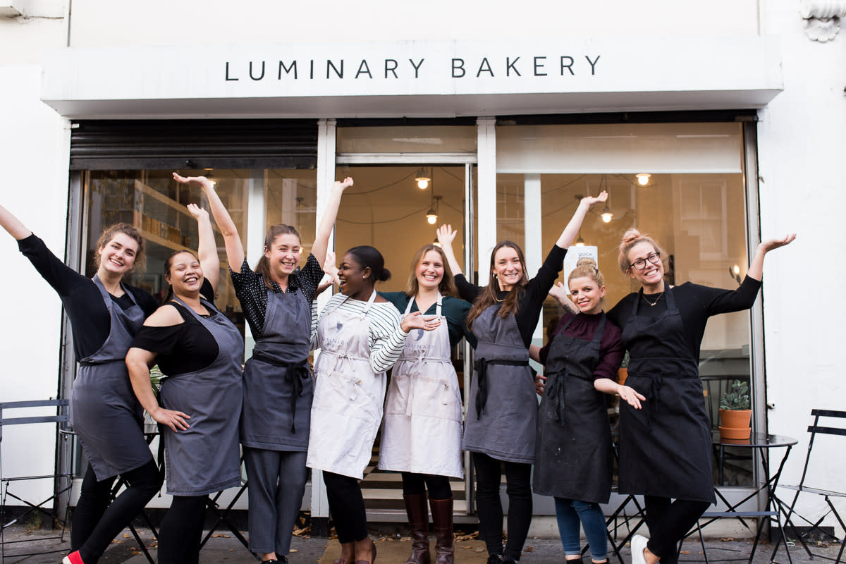 The Luminary Bakery team. [Photos: Luminary bakery]