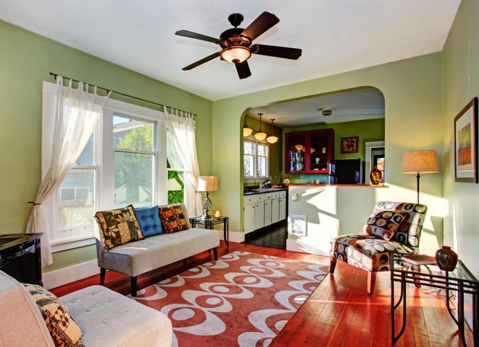 <body> <p>Have you ever felt dizzy or nauseous from a new paint job, furniture set—or new rug? It's probably a reaction to off-gassing—<a rel="nofollow noopener" href=" http://www.bobvila.com/articles/468-safe-indoor-air-for-children/?bv=yahoo" target="_blank" data-ylk="slk:chemicals evaporating into the air;elm:context_link;itc:0;sec:content-canvas" class="link ">chemicals evaporating into the air</a>. You can minimize this effect by choosing natural fiber rugs with natural backings to decrease your exposure to toxins. If you already have a synthetic rug, try leaving it outside in the sun for a week before bringing it indoors. And once you do, open the windows and turn on a ceiling fan to ventilate the room.</p> <p><strong>Related: <a rel="nofollow noopener" href=" http://www.bobvila.com/bamboo-palm/38726-10-houseplants-to-improve-indoor-air-quality/slideshows?bv=yahoo" target="_blank" data-ylk="slk:10 Houseplants to Improve Indoor Air Quality;elm:context_link;itc:0;sec:content-canvas" class="link ">10 Houseplants to Improve Indoor Air Quality</a> </strong> </p> </body>