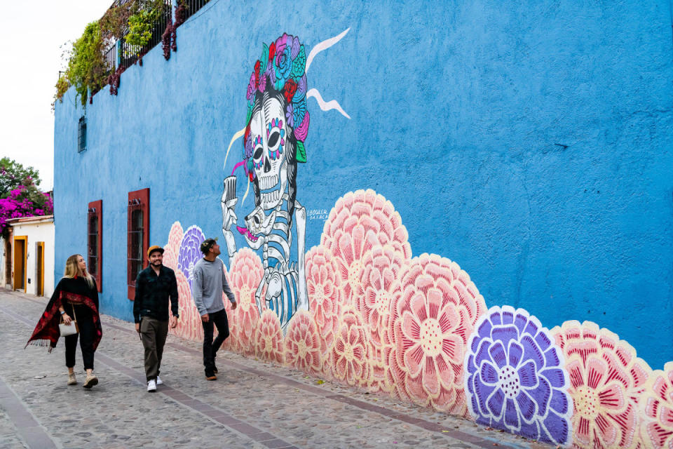 <p>Photo: Bruno Long</p><p> The many murals of Oaxaca were around almost every corner, showcasing the local artistic talent.</p>