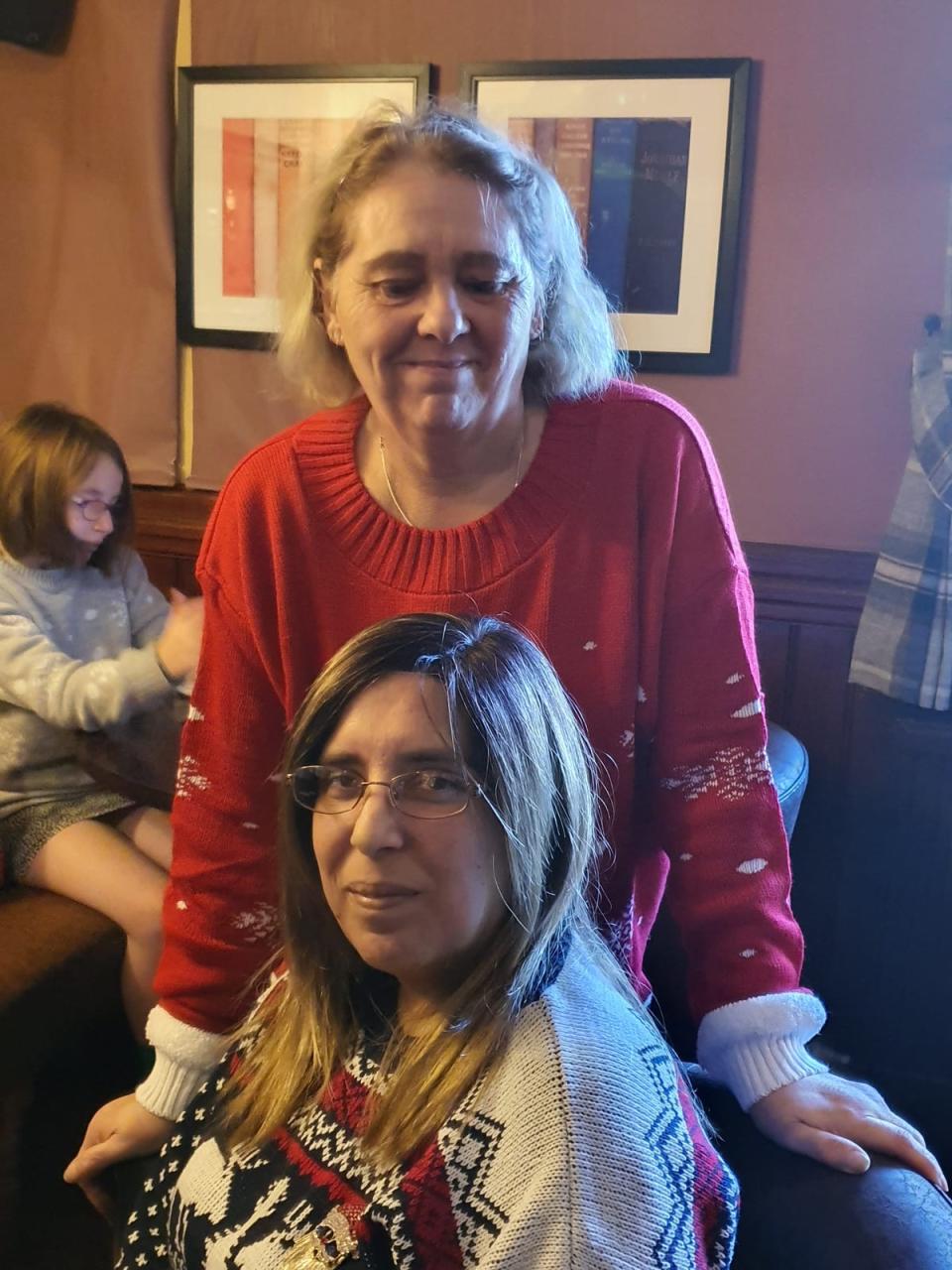Ms Collins with her daughter, who passed away aged just 39 (Supplied)