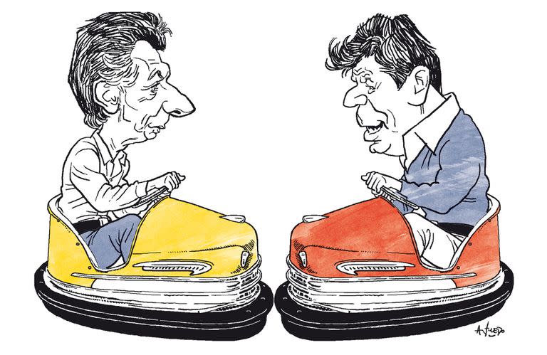 Mauricio Macri y Facundo Manes