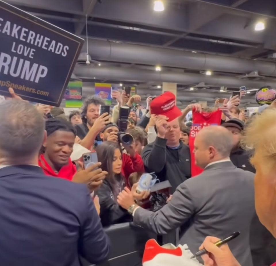 Donald Trump Sneaker Con