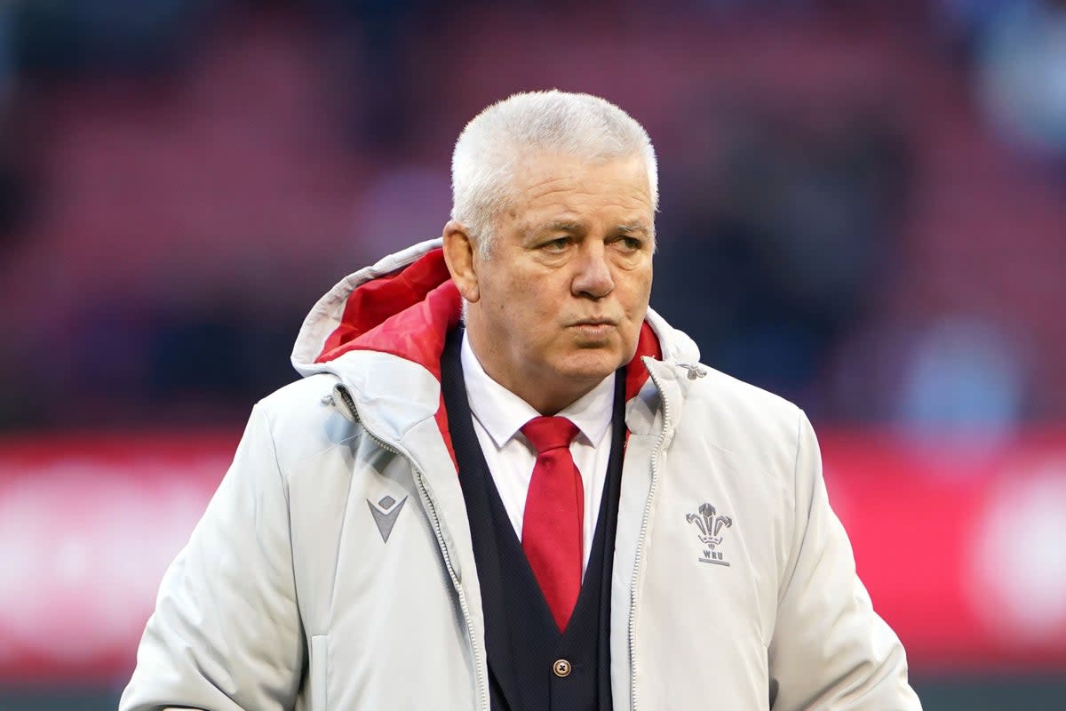 Wales head coach Warren Gatland has made a number of changes for the Six Nations game against Italy (Joe Giddens/PA) (PA Wire)