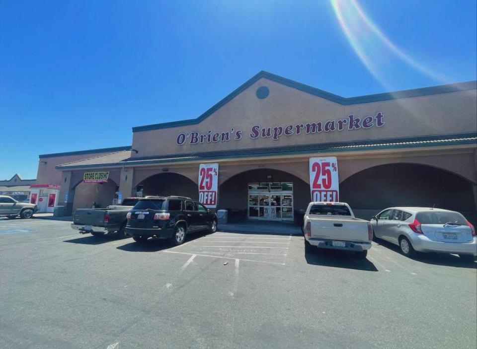 O’Brien’s Supermarket in Riverbank, Calif., Friday, July 5, 2024.