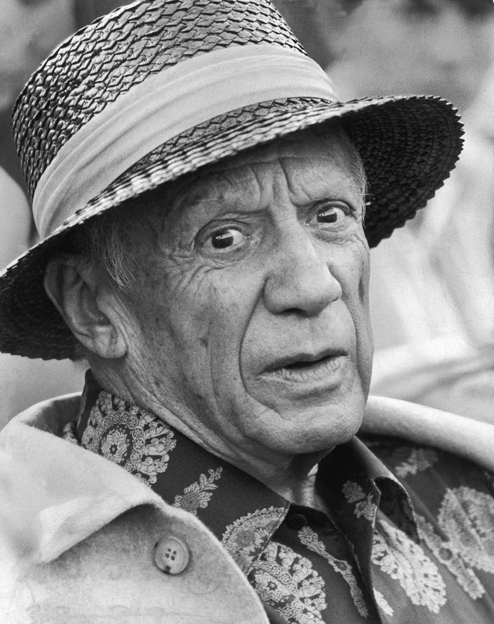 Pablo Picasso, circa 1971.