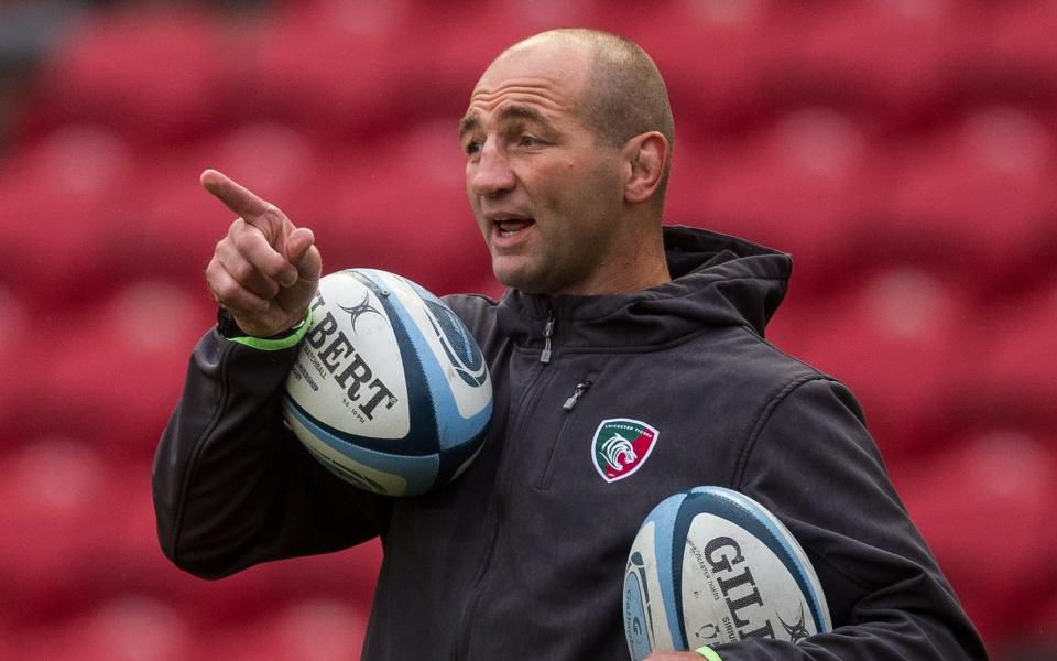 Leicester Tigers' Head Coach Steve Borthwick during the Gallagher Premiership Rugby match between Bristol Bears and Leicester Tigers at Ashton Gate Stadium on September 30, 2020 in Bristol, England - Bob Bradford - CameraSport 