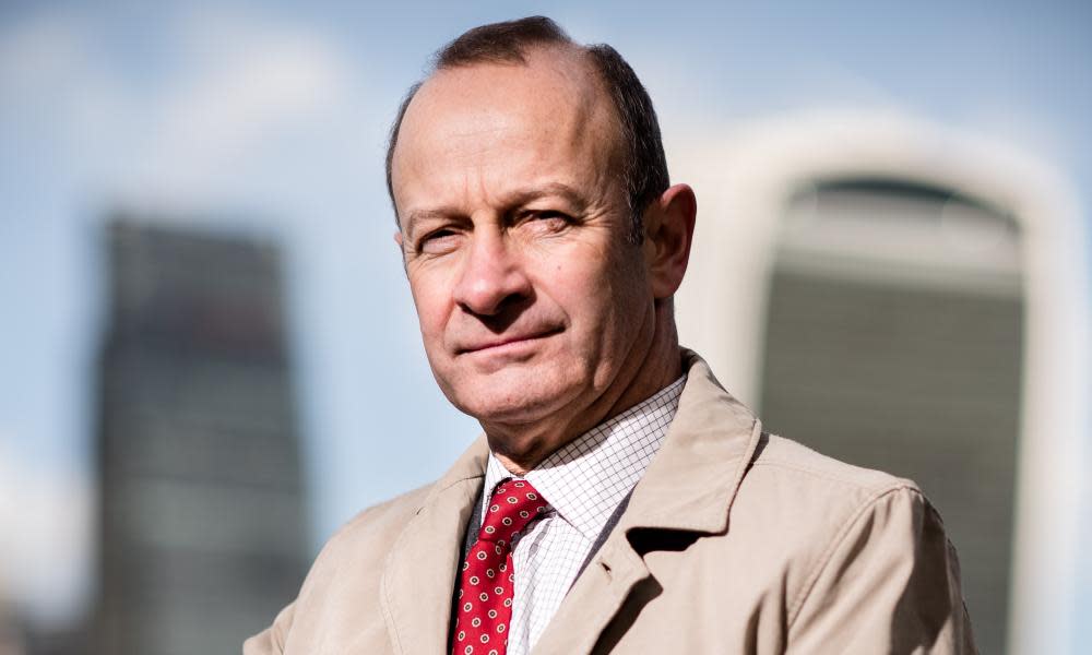 Ukip leader Henry Bolton. The party’s national executive could pass a vote of no confidence against him on Sunday.