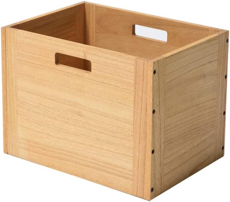 KIRIGEN Stackable Wood Storage Cube