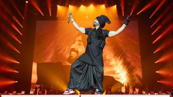 Diljit Dosanjh performs at Coachella