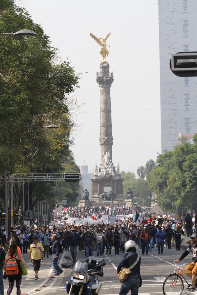 FOTOS | Así fue la 'Marcha Fifí' contra la consulta de López Obrador