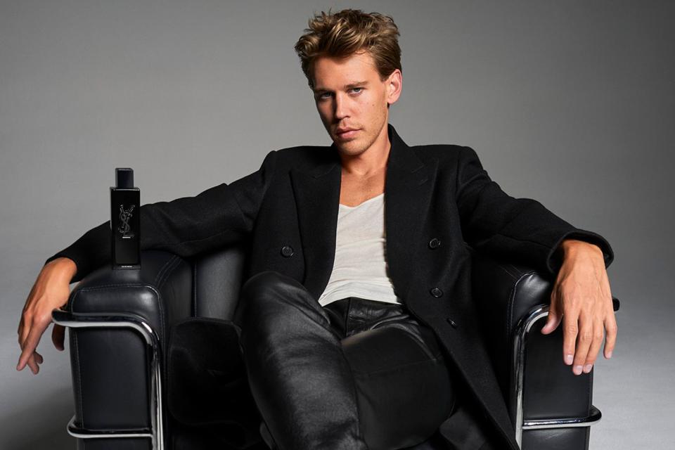 <p>Gray Sorrenti/ YSL Beauty</p> Austin Butler is the face of YSL Beauty