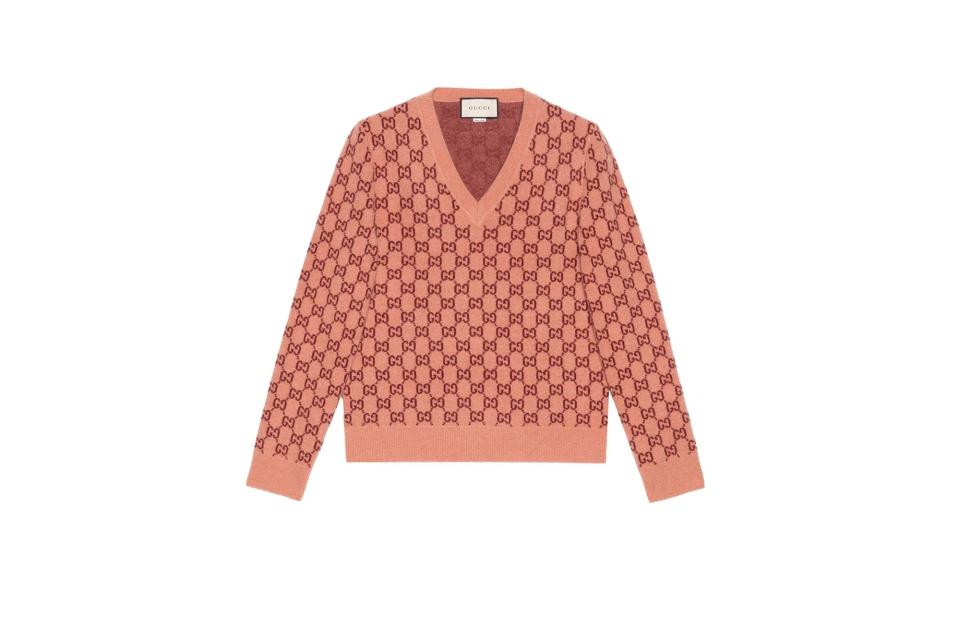 Gucci GG jacquard knit jumper