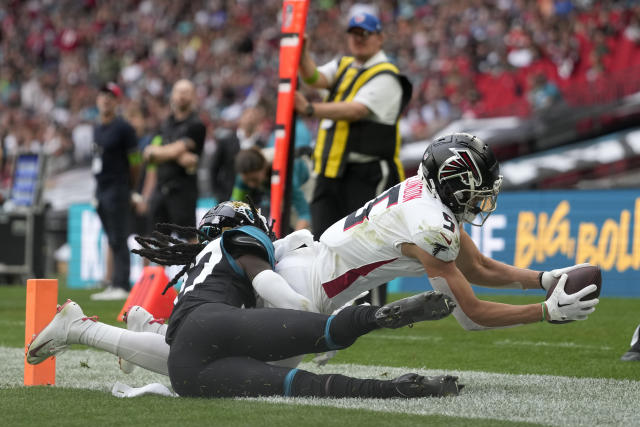 Lawrence, Ridley and defense help Jaguars beat Falcons 23-7 in London