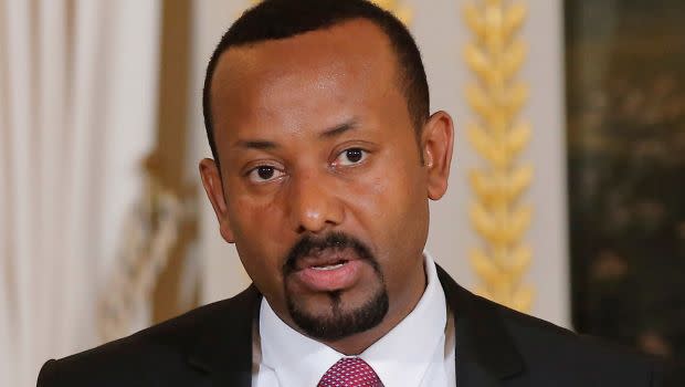 Ethiopian Prime Minister Abiy Ahmed.