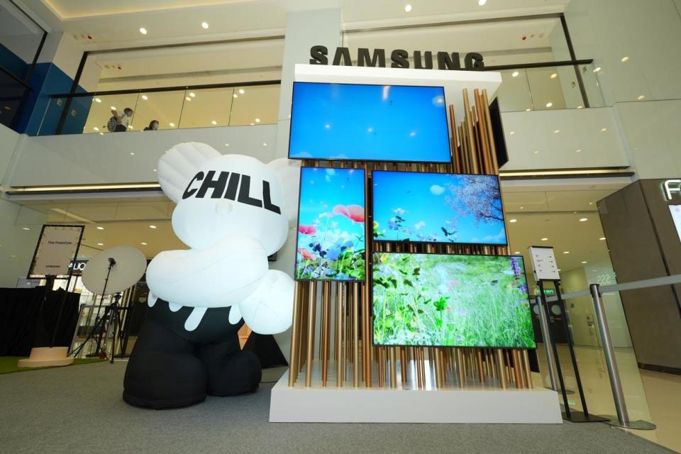 用這隻抱抱熊Chill一下！韓國藝術家Jibin Im為Samsung創作巨型小熊氣球藝術裝置及NFT收藏