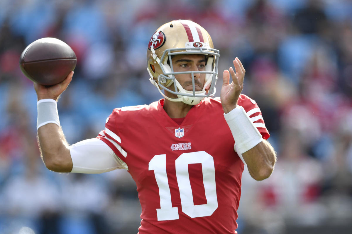 Report: 49ers QB Jimmy Garoppolo doesn't need foot surgery, Kyle Shanahan  leaves door open for playoff return