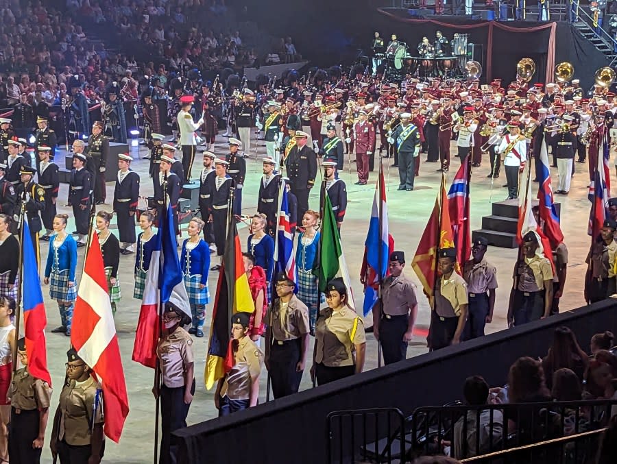 Scenes from the 2023 Virginia International Tattoo at Scope Arena (WAVY Photo – Jimmy LaRoue)