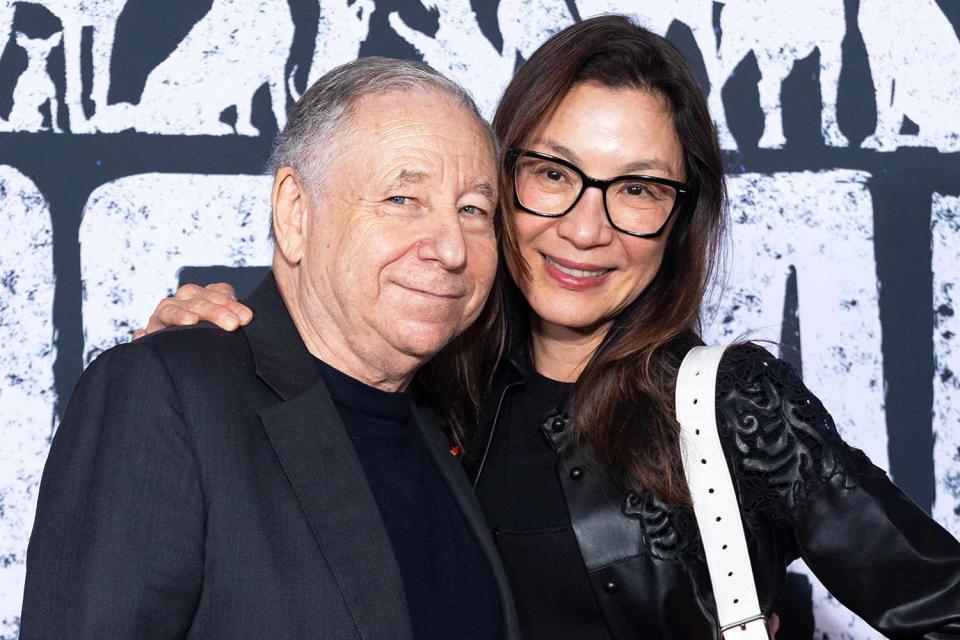 <p>Marc Piasecki/WireImage</p> Michelle Yeoh and husband Jean Todt