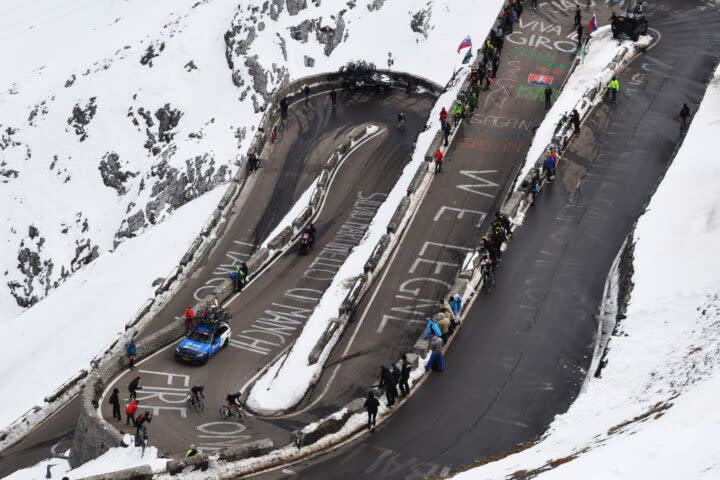 The Stelvio is the highest climb in Giro d'Italia history