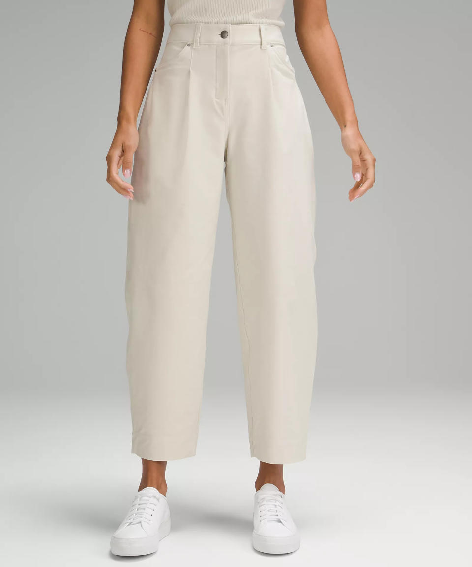 City Sleek Barrel-Leg Pant (Photo via Lululemon)